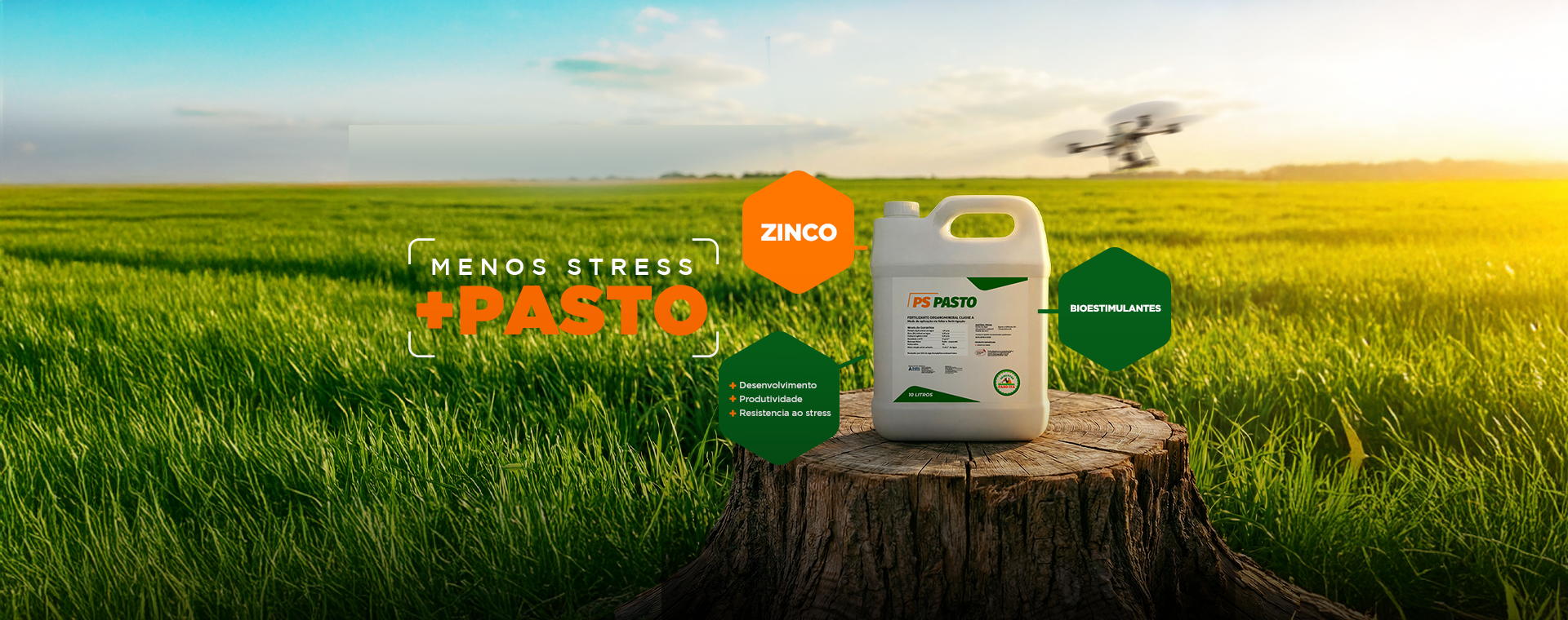 PS Pasto: mais vigor, produtividade e resiliência para suas pastagens